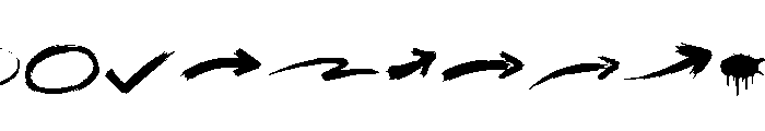 Rogue gang Swash Font LOWERCASE