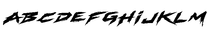 Roguepunk Font UPPERCASE