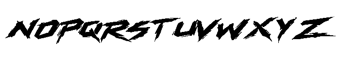 Roguepunk Font UPPERCASE