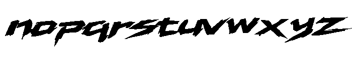 Roguepunk Font LOWERCASE