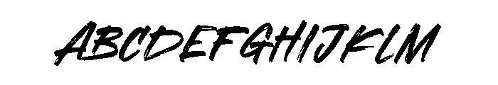 Roguex Brush FONT