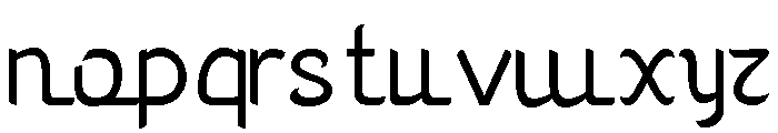 Rohanna Regular Font LOWERCASE