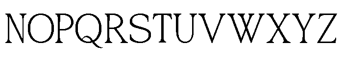 Rohelise Regular Font UPPERCASE
