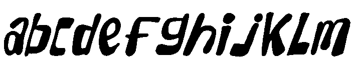 Rokam Letter Italic FONT