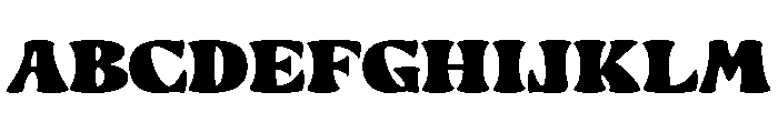 Rokato Font UPPERCASE