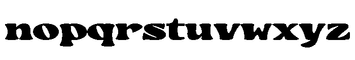 Rokato Font LOWERCASE