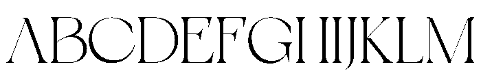 Roken Regular Font UPPERCASE