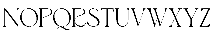 Roken Regular Font UPPERCASE
