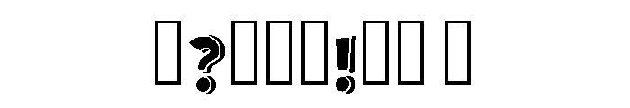 Roket Beat Regular Font OTHER CHARS