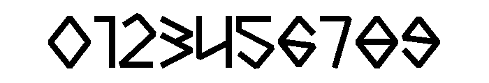 Roknag Regular Font OTHER CHARS