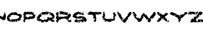 Rokstune Font UPPERCASE