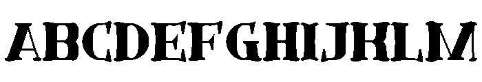 Role Mother Font UPPERCASE