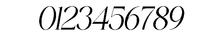 Roliace Italic Font OTHER CHARS