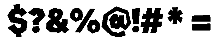 RollDox Font OTHER CHARS