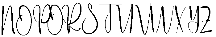 Rollablades Font UPPERCASE
