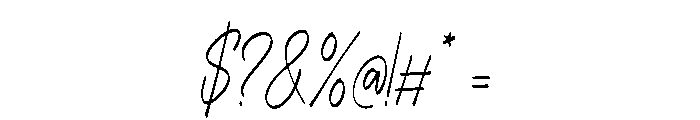 Rollandio Italic Font OTHER CHARS