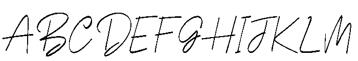 Rollandio Italic Font UPPERCASE