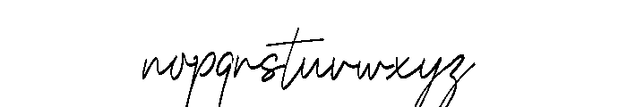 Rollandio Italic Font LOWERCASE