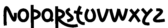 Rollers Breaking Font UPPERCASE