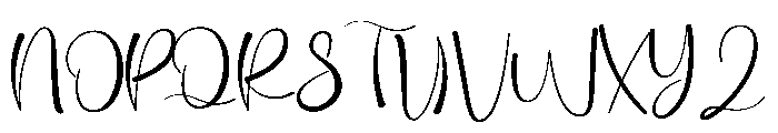 Rolling Delighting Font UPPERCASE