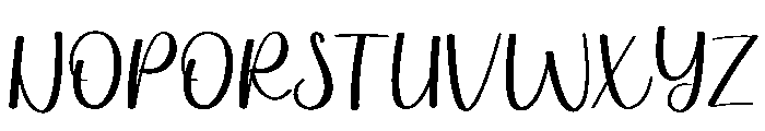 Rolling Doors Font UPPERCASE