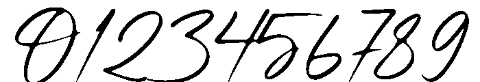 Rolling Hills Script Font OTHER CHARS