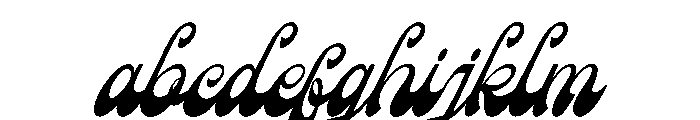 Rolling Rhapsody Italic FONT