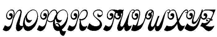 Rolling Rhapsody Font UPPERCASE