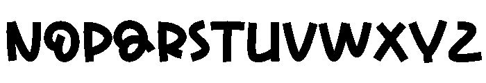 Rolls Cake Font LOWERCASE