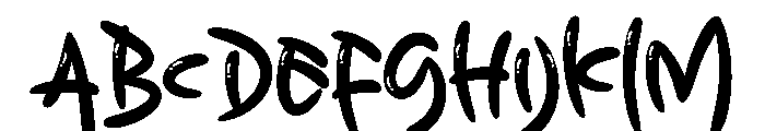 Rolly Mellody Font UPPERCASE