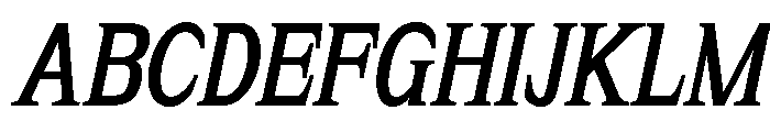 Rolynx Bold Italic Font UPPERCASE