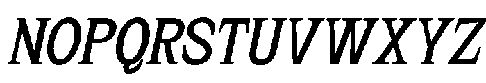 Rolynx Bold Italic Font UPPERCASE