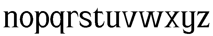 Rolynx Expanded Font LOWERCASE