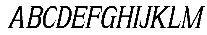 Rolynx Italic Font UPPERCASE