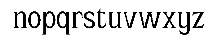 Rolynx Regular Font LOWERCASE