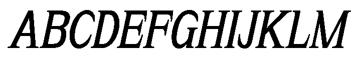 Rolynx Semi Bold Italic Font UPPERCASE