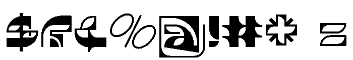 Rolyzim Font OTHER CHARS