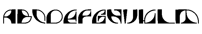 Rolyzim Font UPPERCASE