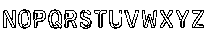 Roma Regular Font UPPERCASE