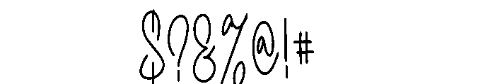Romains Font OTHER CHARS