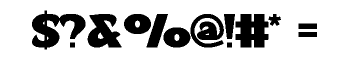 Roman Magazine Font OTHER CHARS