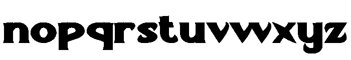 Roman Magazine Font LOWERCASE