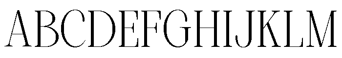 Roman Nemure Regular Font UPPERCASE