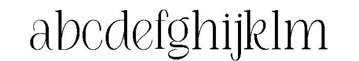 Roman Nemure Regular FONT