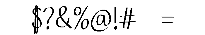 RomanSoldier Font OTHER CHARS
