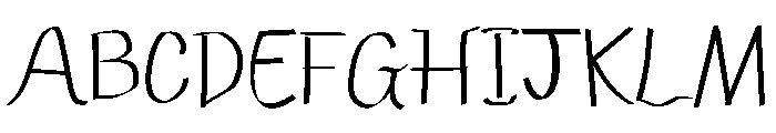 RomanSoldier Font UPPERCASE