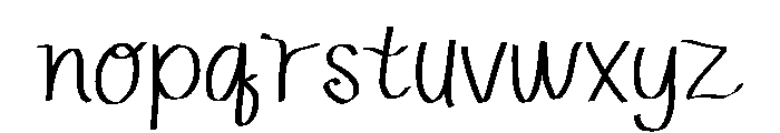RomanSoldier Font LOWERCASE