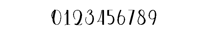 Romance School Font OTHER CHARS
