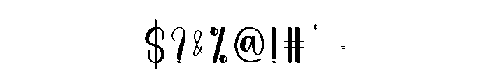Romance School Font OTHER CHARS