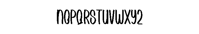 Romance Season Font UPPERCASE
